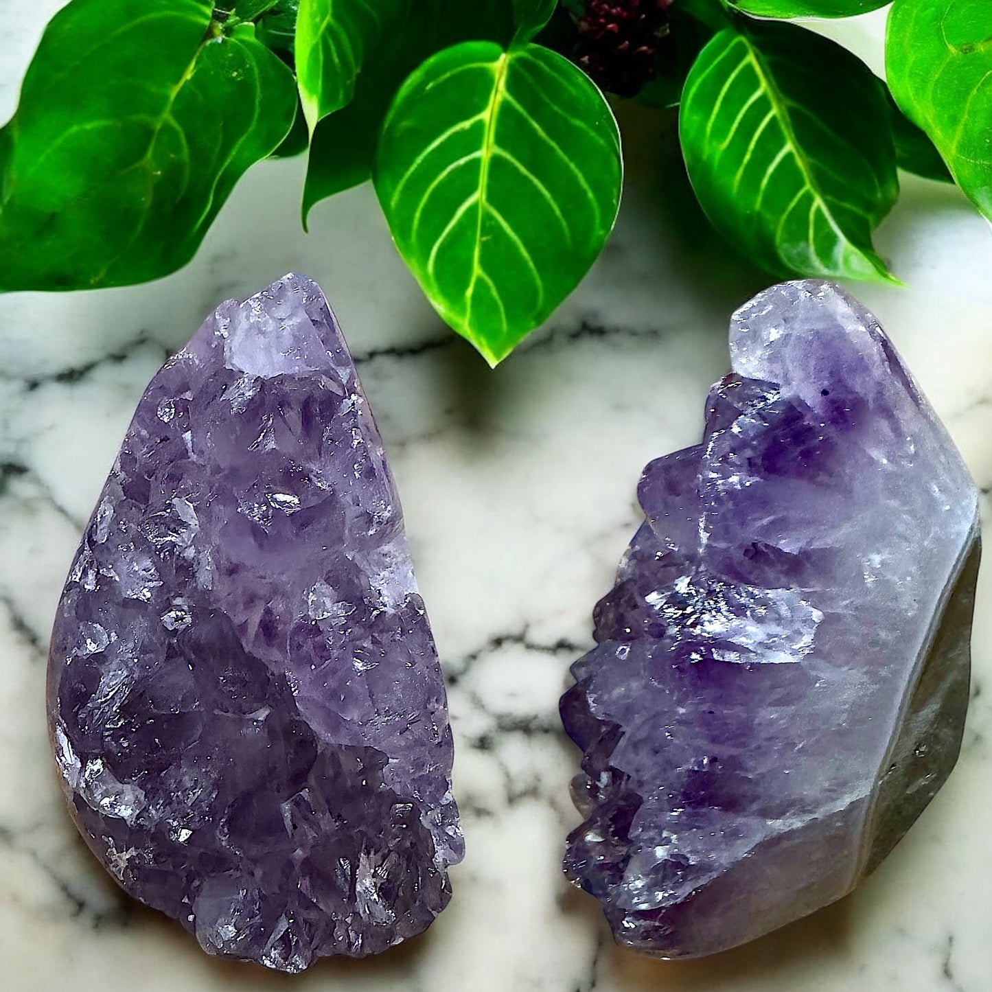 Géodes d’améthyste Variées